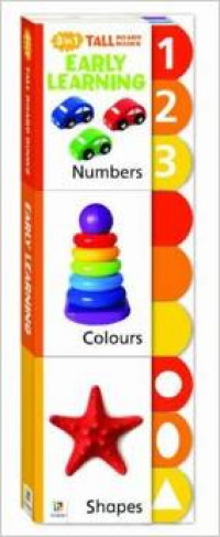 Image of Early Learning 3 in 1 Tall Board Books Board book