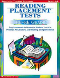 Image of Reading Placement Tests : 4th - 6th Grades