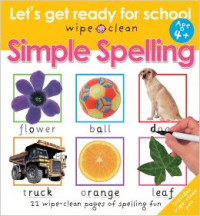 Image of Simple Spelling (Let's Get Ready for School) Spiral-bound